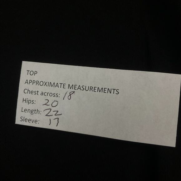 J Jill Top Petite Small Solid Black Tie Front Scoop Neck Stretch Knit Neutral - Picture 5 of 11